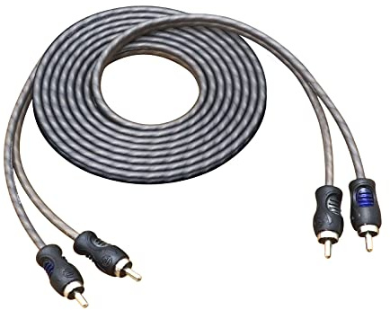 RECOIL RCI29 9ft 2-Channel RCA Audio Cable Twisted Pair Noise Reduction