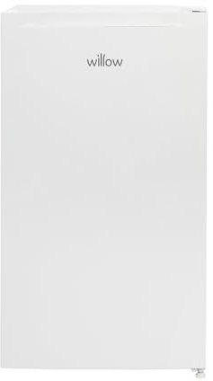 Willow WUCFZ48W 60L Small Freezer with Recessed Handle, Reversible Door, Undercounter Freezer, Adjustable Thermostat, 4* Rating - White