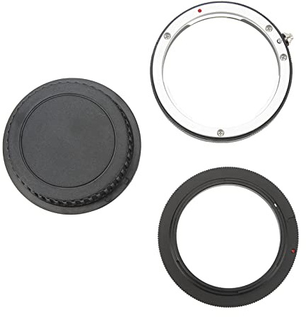 Macro Inversion Ring Adapter - Increased Macro Reproduction Range with 58mm Thread Lens Protection and Aluminum Alloy for EF Mount Cameras