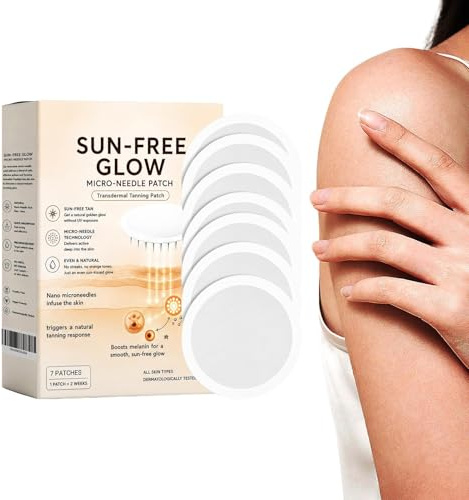 7 cerotti autoabbronzanti per il viso, per donne viso e corpo quotidiani, estate, viaggi, all'aperto e al chiuso