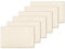 Bestlivings 6er Set Tischsets Platzset Tischuntersetzer Platzdeckchen Tischdeko Tischmatte Essensunterlage Maße 30x45 cm, Farbe: beige - Creme