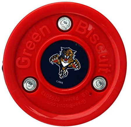 Green Biscuit Original NHL Team Pucks (Florida Panthers)