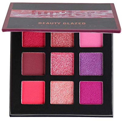 Beauty Glazed Palette di ombretti 9 colori Cosmetici Trucco Impermeabile Naturale Glitter opaco Palette di ombretti luccicanti # 5