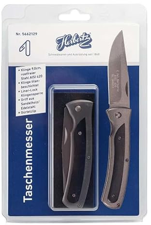 Herbertz Taschenmesser, Blister