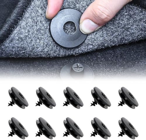 Autoteppich Fußmatten Halter,Automatten Halter,10 Stück Universal Auto Fussmatten Fixclips,Befestigung Am Autoteppich,Auto Fußmatten Clip,Bodenhalterung Automatten Universal,Fußmatten Befestigung Clip