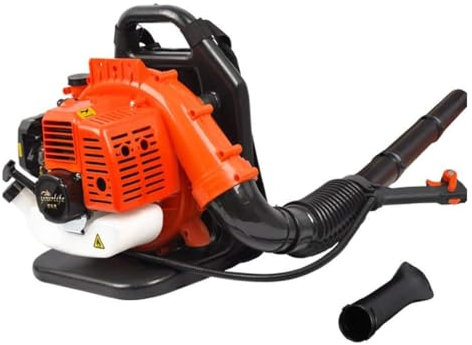Sopladores de hojas Soplador de gasolina de 2 tiempos, soplador de hojas a gasolina con motor tipo mochila, soplador de hojas, polvo, arena, nieve y césped, bajo consumo de combustiblewlijiang240829