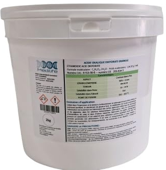 2 kg oxalsyra dihydrat - Sorrelsalt - Ljusnar trä - Tar bort rost - Avoxiderar metaller - Återställer