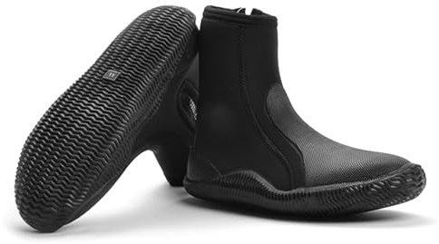 Scuba Shoes, Neoprene Dive Boots Adult Anti-Slip Sole Boots Sailing Water Water for Scuba Diving, Surfing, Canyoning (3XL)