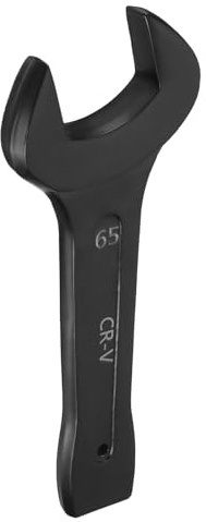 QUARKZMAN Llave De Golpe De Extremo Abierto 65mm Métrica CR-V Acero Llave Fija Simple Cabeza En Forma De U Pintura Horneada Herramienta Manual Para Reparación Mecánica Automotriz