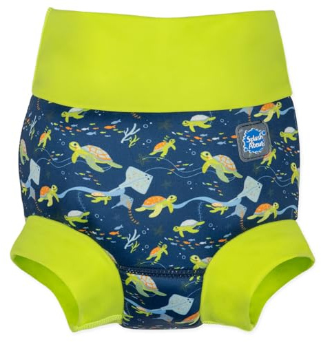 Splash About Happy Nappy, sköldpaddsvatten, extra stor (2-3 år)