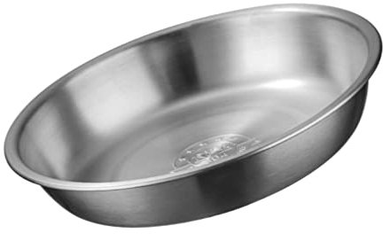 HEMOTON Cuencos para ensalada: platos para ensalada, pasta, sopa, frutas, metal, 20 cm