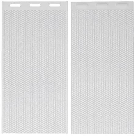 Fockety Hojas de Cera de Abejas, Silicona Flexible Hoja de Cera de Abejas Molde Cera de Abejas Fundación Prensa Molde, Hojas de Panal de Abejas Hacer Molde Apicultura Suministros