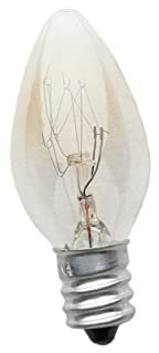 Ampoules De Lampe De Sel, Ampoule Lampe De Sel E12 Petit À Vis, Ampoule De Lampe De Nuit À Incandescence en Tungstène, 220-240V 10W Lumière pour Lampe Arôme Et Veilleuse