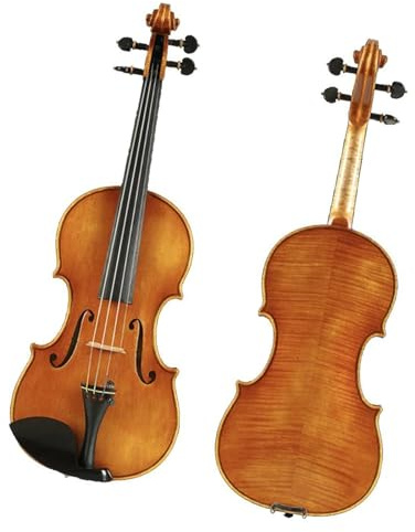 strumento violino Violino 4/4 Custodia Per Violino Elettrico Fatta A Mano Con Ponte Ad Arco Sonoro