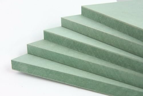 MDF Moisture Resistant SheetsFurniture Panel, MDF 12mm Thickness, Choose Your Panel Size Versatile Alternative to Cut To Size Crafts Hobby Sheets (1, 915mm x 915mm, 3 ft x 3 ft)