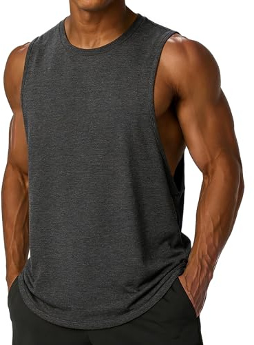 Wayleb Débardeur Muscle Homme pour Fitness Running et Gym | Coupe Muscle, Style Basique, Forme Sportive, Liberté de Mouvement, Pour Salle de Sport, Course, Training et Usage Quotidien