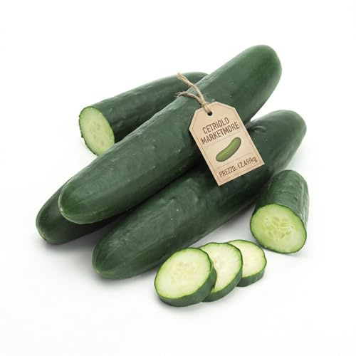 Semi di Cetriolo Marketmore 6g | Alta Germinazione | Varietà Produttiva e Resistente | Semi da Orto per Giardino e Vaso | Cetrioli Croccanti e Uniformi | Made in Italy