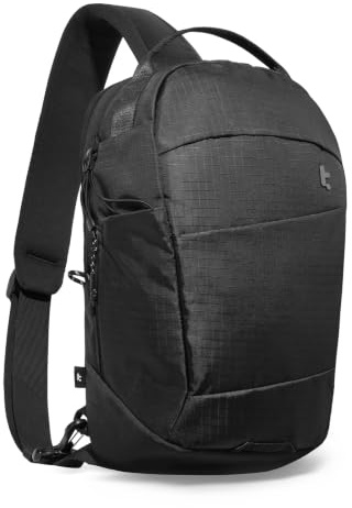 tomtoc T30 EDC-axelväska för män kvinnor, slingväska för 13-14 tum MacBook | Axelväska för MacBook Air/Pro/Neo och 13 tum iPad Air M4/Pro M5, välordnad, för vardag, arbete, vattenavvisande