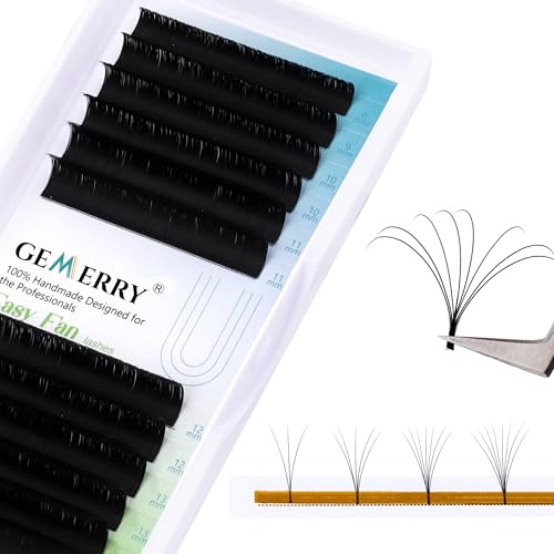 Extensiones de Pestañas Volumen Ruso 2D 3D 5D 8D 10D -0.07 D curl Mix 8-14mm - Pestañas Postizas Individuales Volume Lash Extensions de GEMERRY (0.07-d curl-mix 8-14mm)