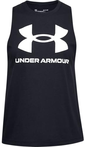 Under Armour Donna UA W Live Sportstyle Tank Top, Canotta Sportiva Donna, Canottiera Donna Senza Maniche, Top Sportivo Donna
