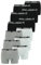 HEAD Herren Basic Boxer Pant Shorts Unterwäsche Unterhose 12 er Pack, Farbe:Black/Grey Combo, Bekleidungsgröße:M