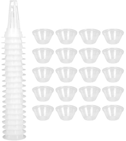 Sosoport Kit Idroponico - 1 Set di Cestini in Plastica per La Coltivazione di Ortaggi Fiori E Frutta Forniture per Il Giardino Contenitori per La Coltivazione di Piante