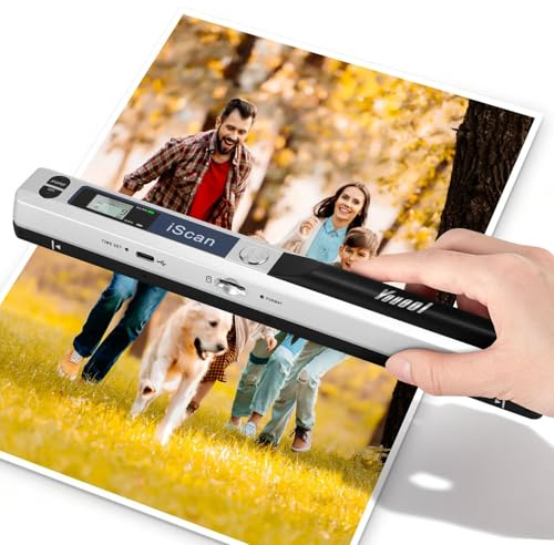 Youool Scanner portatile A4 900 DPI Scanner Portatile a Colori