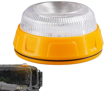 Luz De Advertencia De Seguridad Vial V16: Mejora La Visibilidad Y Es Magnética Segura Con Funcionalidad Multimodo | Iluminación De Emergencia Para Automóviles | Para Estacionamiento, Conducción