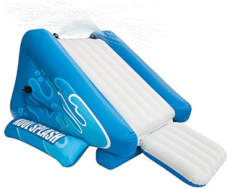 Intex 2-Pack Water Slide with Built-In Sprayers, Kool Splash Inflatable Play Center Swimming Pool Slide for Kids and Adults, Age 6 and Up