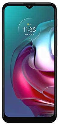 Motorola G30 (6.5 Inch 90Hz, Qualcomm Snapdragon, 64MP quad camera system, 5000 mAH battery, Dual SIM, 4/128GB, Android 11), Dark Pearl