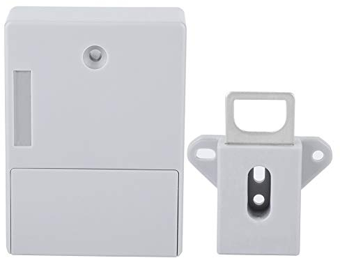 Schrankschloss Schlüsselloses Intelligentes Elektronisches RFID-Schrankschloss kein Loch Erforderlich DIY Digitales Verstecktes Schubladenschloss (Batterie Nicht Im Lieferumfang Enthalten)