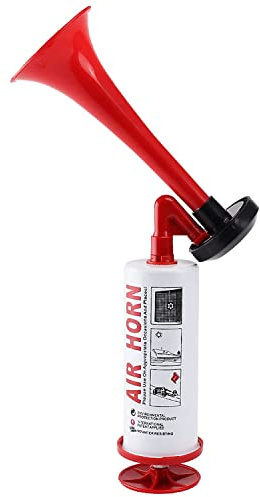 Handheld Air Horn, Boat Safety Horns, Stadium Noise Maker for Sporting Events Trumpet Horns Noisemakers Loud Sound Soccer Cheer Horns for Sports Games, Party Supplies, Outdoor Boating, Camping