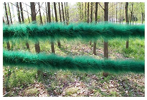 Egurs 200 cm fjäderboa fjäderstol fjäderkrans fjäder halsduk 20 g tjock fjäder boa fjäder fluffig krans bröllop fest karneval halloween jul kostym dekoration tillbehör mörkgrön