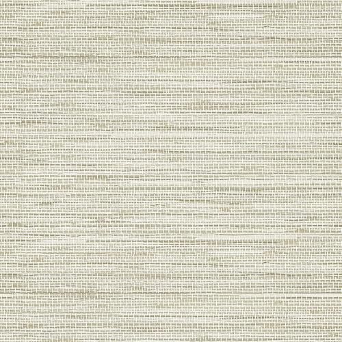 Aitakatta Papel pintado texturizado de tela sintética beige, papel pintado autoadhesivo de tela de lino texturizada, papel de contacto para decoración del hogar, armario y dormitorio (A00078D-3)