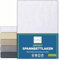 Cozita Basics Spannbettlaken 140x200cm - 100% Baumwoll Jersey Bettlaken, Öko-Tex Zertifiziert, bis 25 cm Matratzenhöhe – Weiß