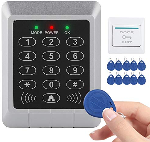 125 kHz EM Karte, RFID Tastatur Zugangskontrollsystem Kit, RFID Nähe Zugangs Kontroll Tür Schloss für Türzugang