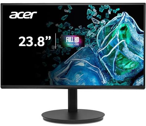 Acer Vero CB242YP6 bildskärm 24 tum (60,5 cm) Full HD, 144 Hz, hemmakontor | bildskärm 24-tums (60,5 cm skärm), Full HD, 144 Hz, 1 ms (VRB), höjdjusterbar, vridbar (pivot), VESA