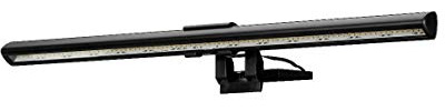 LEDLUX JF0182 Barra Lampada Led Per Monitor Schermo PC Computer TV Notebook 5V USB CCT Dimmerabile Design Asimmetrico Protezione Occhi Regolabile