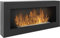 Biokamin Nice-House Box 90x40cm. 900x400mm Bio-ethanolkamin wandkamin Schwarz. EIN kastenförmiger Bio Kamin zum Aufhängen an der Wand. Bioethanol Kamin ohne Glas.