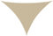 vidaXL Sonnensegel Wasserfest Sonnenschutz Windschutz Sonnendach UV Schutz Garten Terrasse Balkon Oxford-Gewebe Dreieckig 2,5x2,5x3,5m Beige