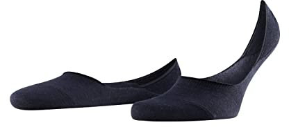 FALKE Herren Füßlinge Invisible Step Medium Cut M In Baumwolle unsichtbar einfarbig 1 Paar, Blau Dark Navy 6375, 43-44