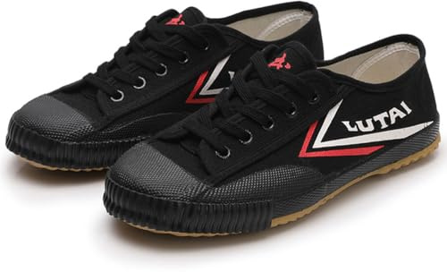 Unisex Tai-Chi Sneakers Wu Shu Kung Fu Shoes Adults Kids Martial Arts Shoes Fashion Anti-Slip Canvas Trainers