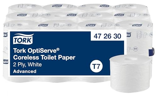 Tork OptiServe Coreless Toalettpapper Vit T7, 24 x 820 ark, 472630