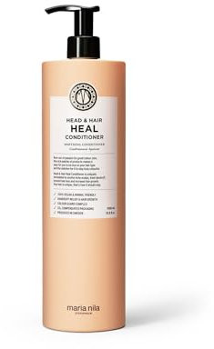 Maria Nila Head & Hair Heal Conditioner, Spülung verhindert Schuppen & Kopfhautprobleme und fördert Haarwachstum, 100% vegan, Sulfat & Parabenfrei 1000ml