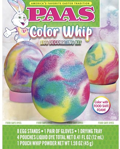 PAAS Color Whip Easter Egg Decorating Kit - America's Favorite Easter Tradition