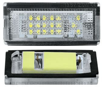 MR-Style Led registreringsskyltbelysning lämplig för BMW E46 Sedan och Touring