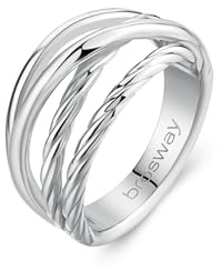 Brosway Anello Donna, Anello a Fascia in Acciaio | Collezione Amy - BAY31A