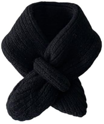 WASTEBIN Stilvoller Kinder Wollschal Weicher Und Bequemer Kinderschal Einfarbiger Schal Strickschal Perfekt Für Und Winter