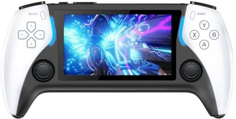 8G 2000+Games Project X Console de Vidéo de Poche Portable 4,3 Pouces IPS Support D'Écran PS1 Gaming Double Haut-Parleur Stéréo Installation Facile Facile à Utiliser