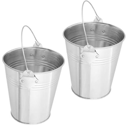 Toddmomy 2 Pièces Seau à Graisse BBQ Seau de Collecte de Graisse pour Barbecue Extérieur Pratique et Facile à Nettoyer Accessoire de Grillade pour Camping et Pique